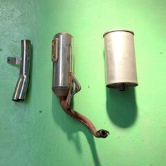 バイクのマフラーをお譲りしますの画像