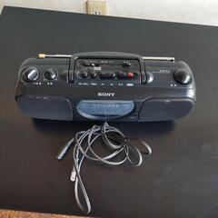 SONY ラジカセの画像