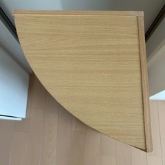 3段棚　扇形の画像