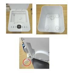 冷風扇 Lofamy ACF02BL 着脱式水タンク 10L 首振り キャスター付き 冷風機 西岡店の画像