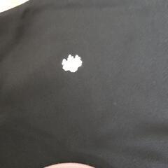 昭和レトロ 中古品 着物 黒 家紋入りの画像