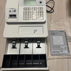 カシオ電子レジスターSR-G3-WEホワイト(中古)¥15000 (フジワラ カシオ電子レジスターSR-G3-WEホワイト(中古)¥15000 (フジワラ