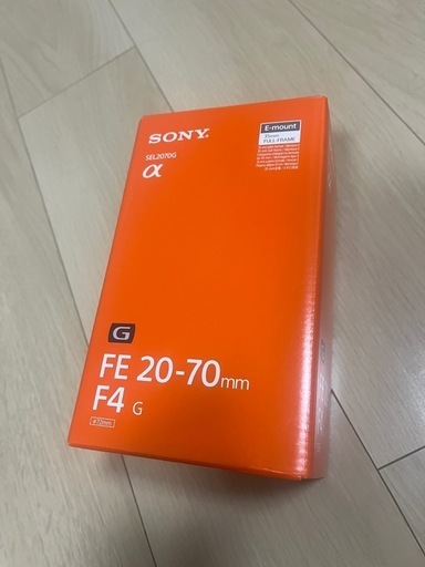 SONY(ソニー) FE 20-70mm F4 G SEL2070G(未使用品)【新品・未 SONY(ソニー) FE 20-70mm F4 G SEL2070G(未使用品)【新品・未