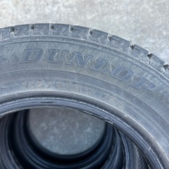 タイヤ　DUNLOP WINTER MAXX WM02 145/80 R13  2021年製　4本 の画像