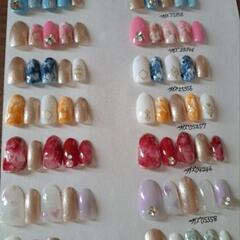 ハンドメイド ネイルチップ8点セットＮｏ．9