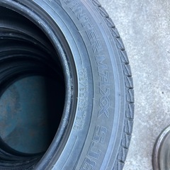 タイヤ　DUNLOP WINTER MAXX SJ8 175/80 R16 91Q  2018年製　4本　冬タイヤの画像