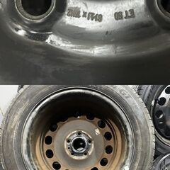 タイヤ未走行に近い 24年製【YK BluEarth-GT AE51 205/55R16】夏タイヤ【VW ゴルフ 純正ホイール 16インチ 6.5J5HPCD112+50】　(KTB200)クレジットカード QRコード決済可能の画像