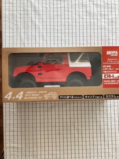 SUZUKI＊ジムニー1/10アウトドアラジコンC74/COYOTE未開封 楽天市場