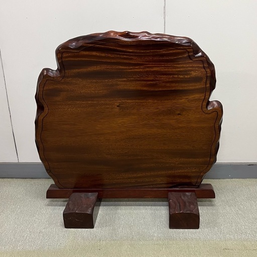 花梨の衝立　昭和レトロ　和風インテリア