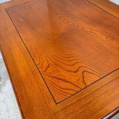 感謝価格！！中古◆高級座卓◆こたつヒーター取付可能◆120×90×38cmの画像