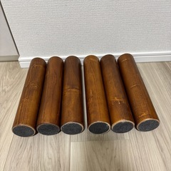 木製ベッド足　6本セット　（本数変更可）の画像