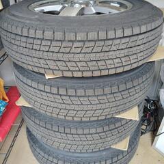 【175/80R15】タイヤ　ホイール・スタッドレス4 本パジェ...