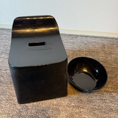 お風呂椅子と桶のセット