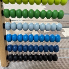 100玉そろばん　IKEA イケアの画像