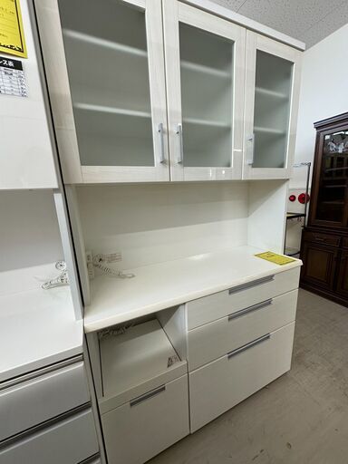 ジモティ来店特価!!　レンジボード　ニトリ　ホワイト　　J-250433