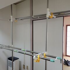 ＜相談中です＞洗濯干しです