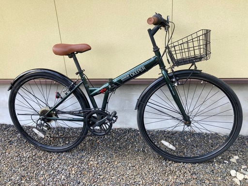 折りたたみ自転車(6段変速)