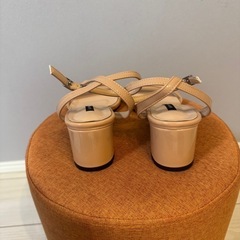 【新品】SAPPUN⭐︎ストラップサンダル⭐︎ベージュ⭐︎21.5cmの画像
