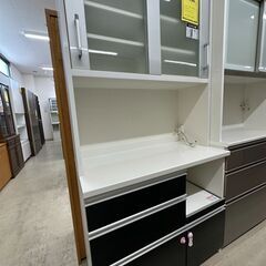 ジモティ来店特価!!　レンジボード　　ブラック×ホワイト　　J-...