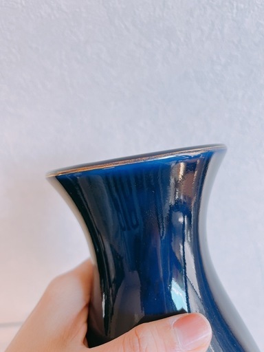 孔雀デザインの陶器花瓶 (kata) 中村公園のインテリア雑貨/小物《花瓶