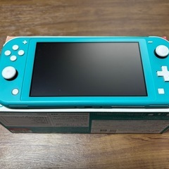 Switchライト　ターコイズ　箱、付属品付き