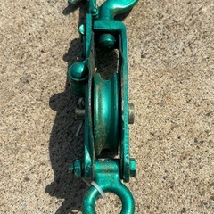 HHH size 75m/m  1/2 TON 1車スナッチ　滑車の画像