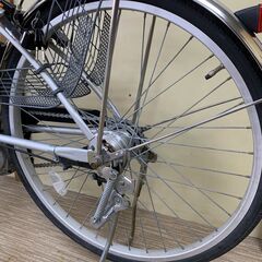 609整備済新基準　パナソニック　電動アシスト自転車 24インチ 中古車の画像
