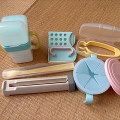 ベビーお食事用品 おでかけ 6点セット