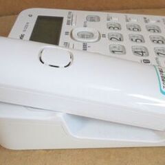 【中古美品】パナソニック Panasonic VE-GZ50DL-W RuRuRu コードレス電話機の画像