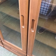 本棚木製観音戸　⭐︎99256の画像