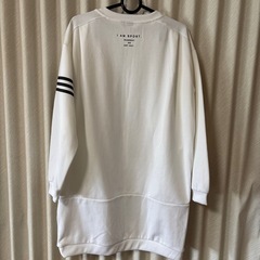 adidas Mサイズ 白の画像