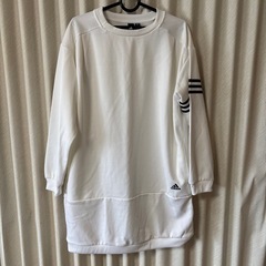 adidas Mサイズ 白の画像