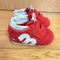 ミキハウス　ミズノ　コラボ　　スニーカー　13cmの画像