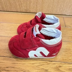 ミキハウス　ミズノ　コラボ　　スニーカー　13cmの画像