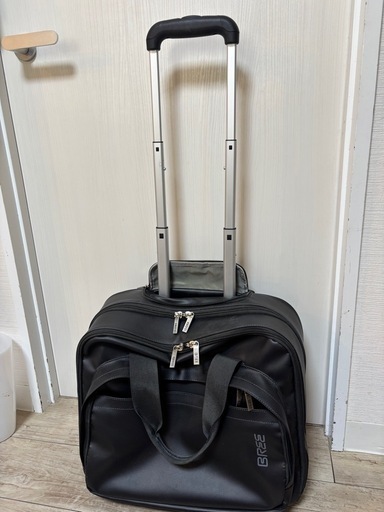 ドイツ BREE ブリー製 ソフトキャリー ビジネス トラベル ブラック