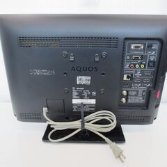 決まりました■SHARP　シャープ　19インチ　液晶テレビ　LC-19K5　№32の画像