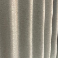 ラメ　グレー　カーテン　お洒落