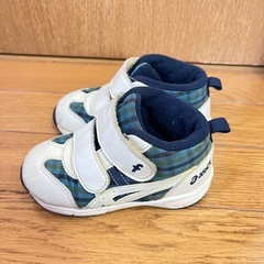 familiar アシックス　コラボ　スニーカー　14.5cmの画像