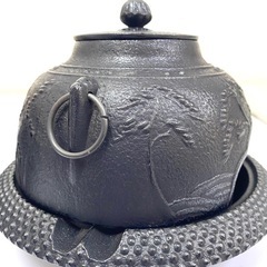南部鉄器2個セット灰皿鉄製骨董品総重量（2個まとめ）レトロ風