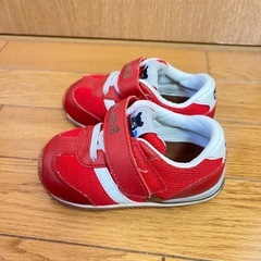 ミキハウス　ダブルビー　スニーカー　14.5cmの画像