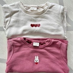 長袖Tシャツ4枚セット　ロンT 90.100サイズ　保育園着　の画像