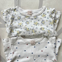 長袖Tシャツ4枚セット　ロンT 90.100サイズ　保育園着　の画像