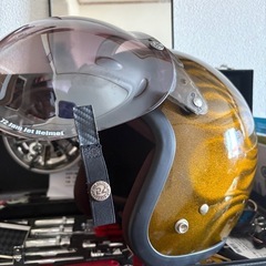72jam ジェットヘルメット　ファイヤパターン