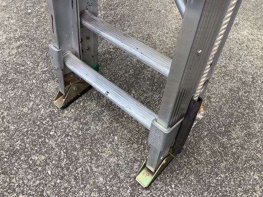 リサイクルサービス八光】長さ506.3㎝ 株式会社ナガオ 2段伸縮はしご