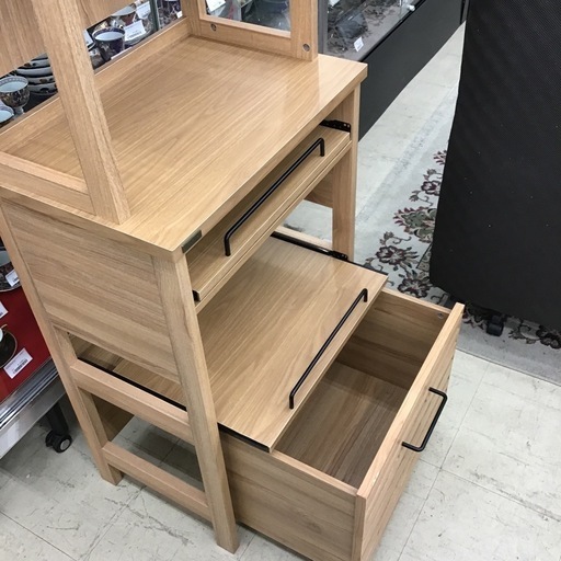木製キッチンラック