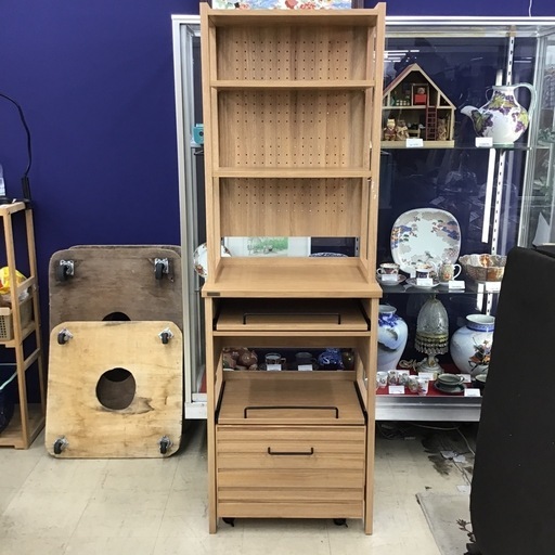 木製キッチンラック