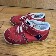 ミキハウス　ダブルビー　②　スニーカー　14.5cmの画像