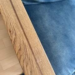 ベイフロー 3人掛けデニムソファー