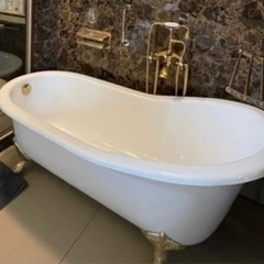 おしゃれ　高級大理石浴槽の画像