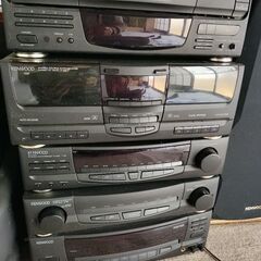 ケンウッド　システムコンポ　オーディオシステム　ウーハーの画像